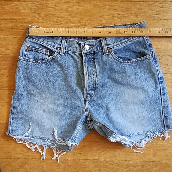 Gap vintage buttonfly cut off jean shorts - Picture 6 of 14
